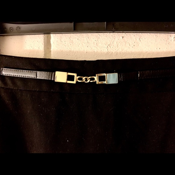 Express Black High Waisted Business Pencil Skirt - Picture 2 of 4